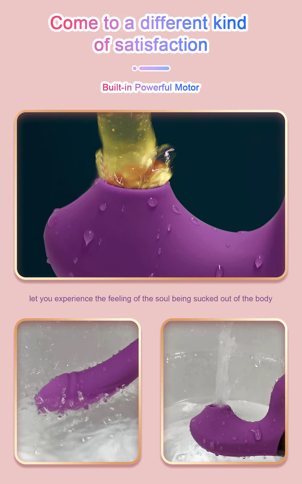 Puissant vibrateur pour femmes