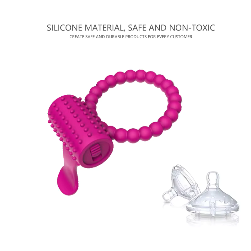 Anneau de pénis 2 en 1.