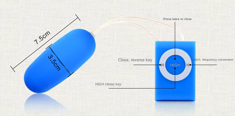 Oeuf vibrant à 20 vitesses