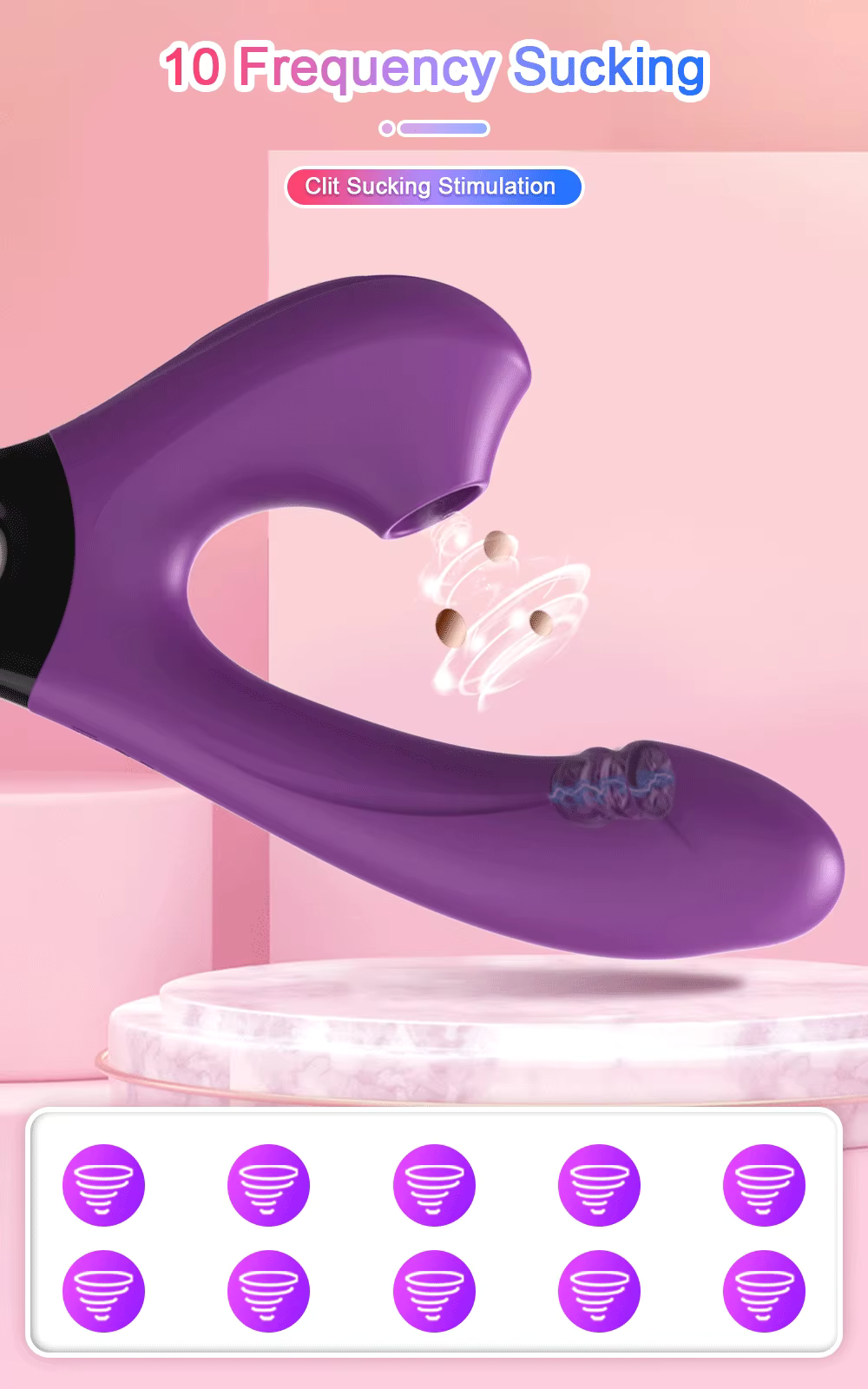 Puissant vibrateur pour femmes