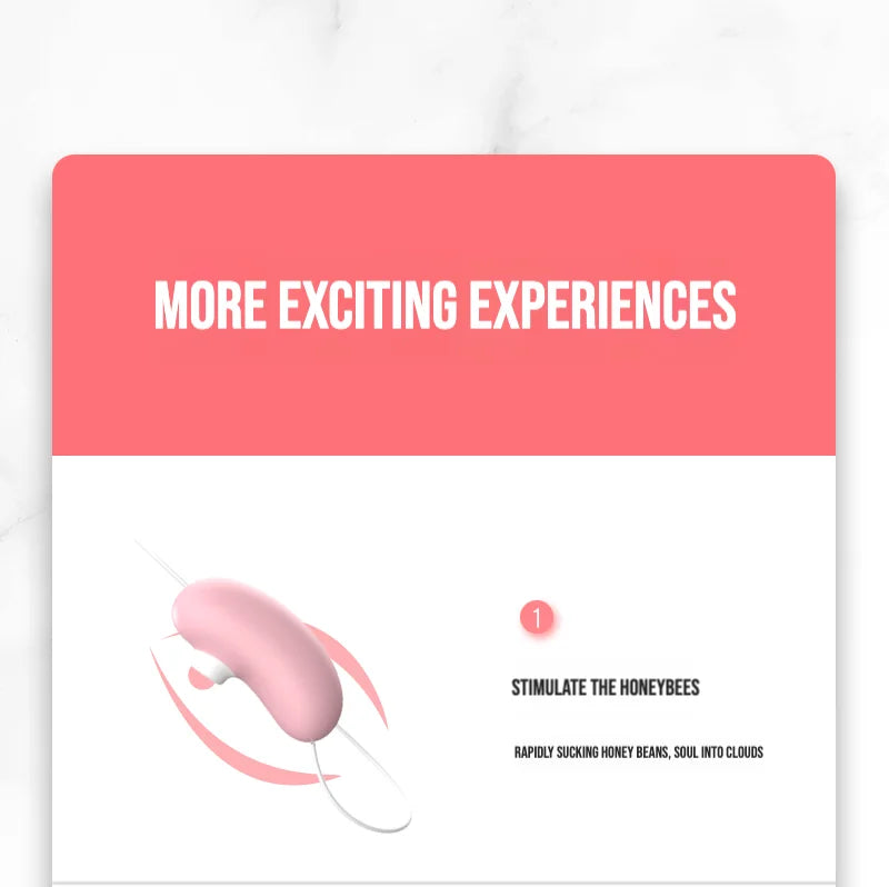 Oeuf vibrant et Stimulateur de clitoris