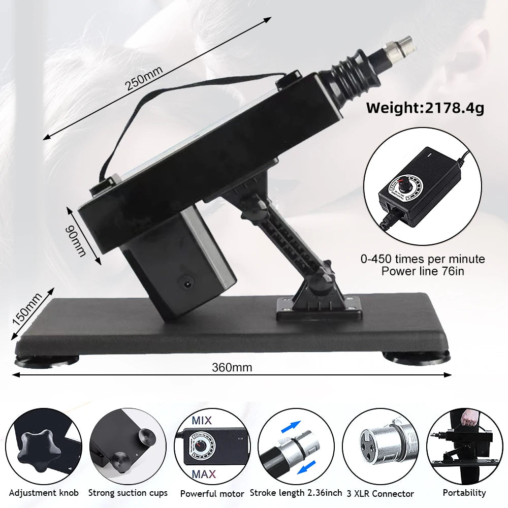 Pistolet de masturbation automatique