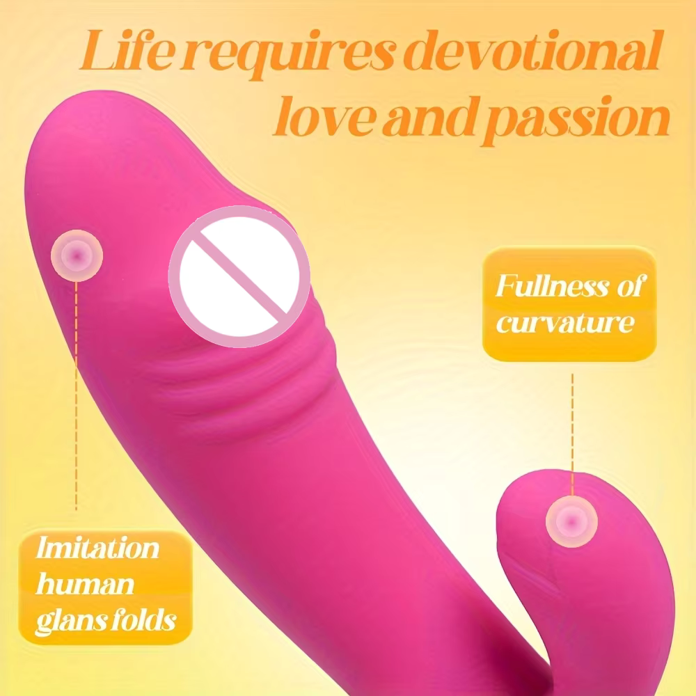 Vibromasseur puissant à double vibration