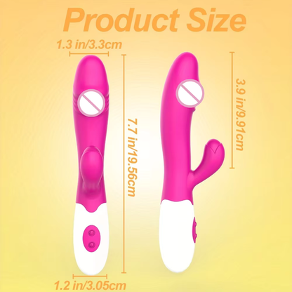 Vibromasseur puissant à double vibration