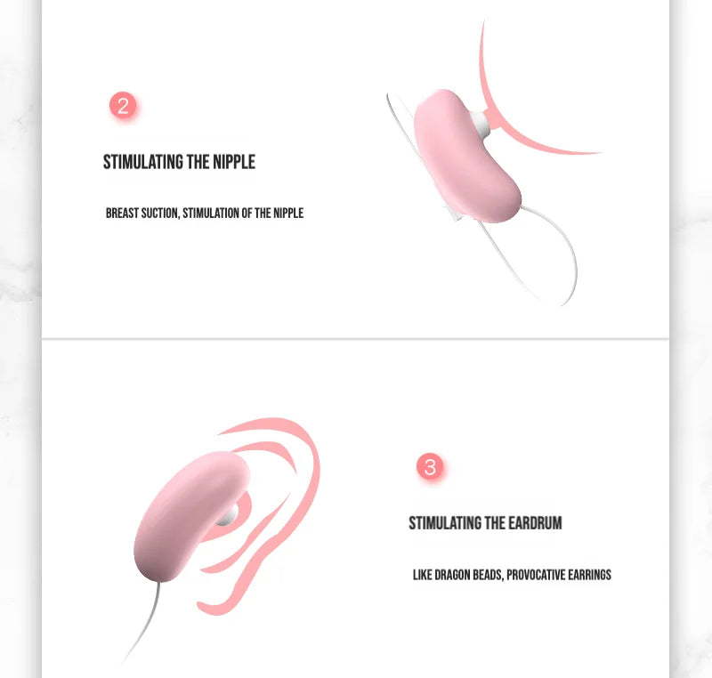 Oeuf vibrant et Stimulateur de clitoris