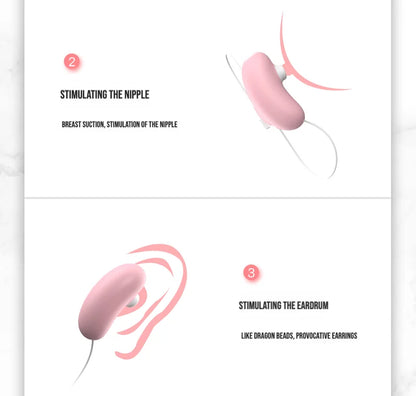 Oeuf vibrant et Stimulateur de clitoris