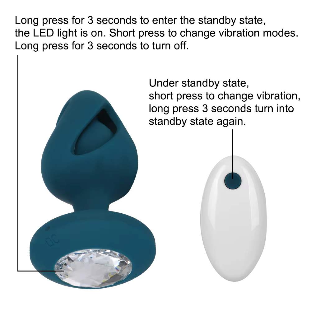 Vibrateur Anal télécommandé