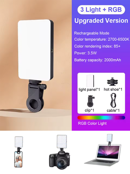 Ring light pour selfies